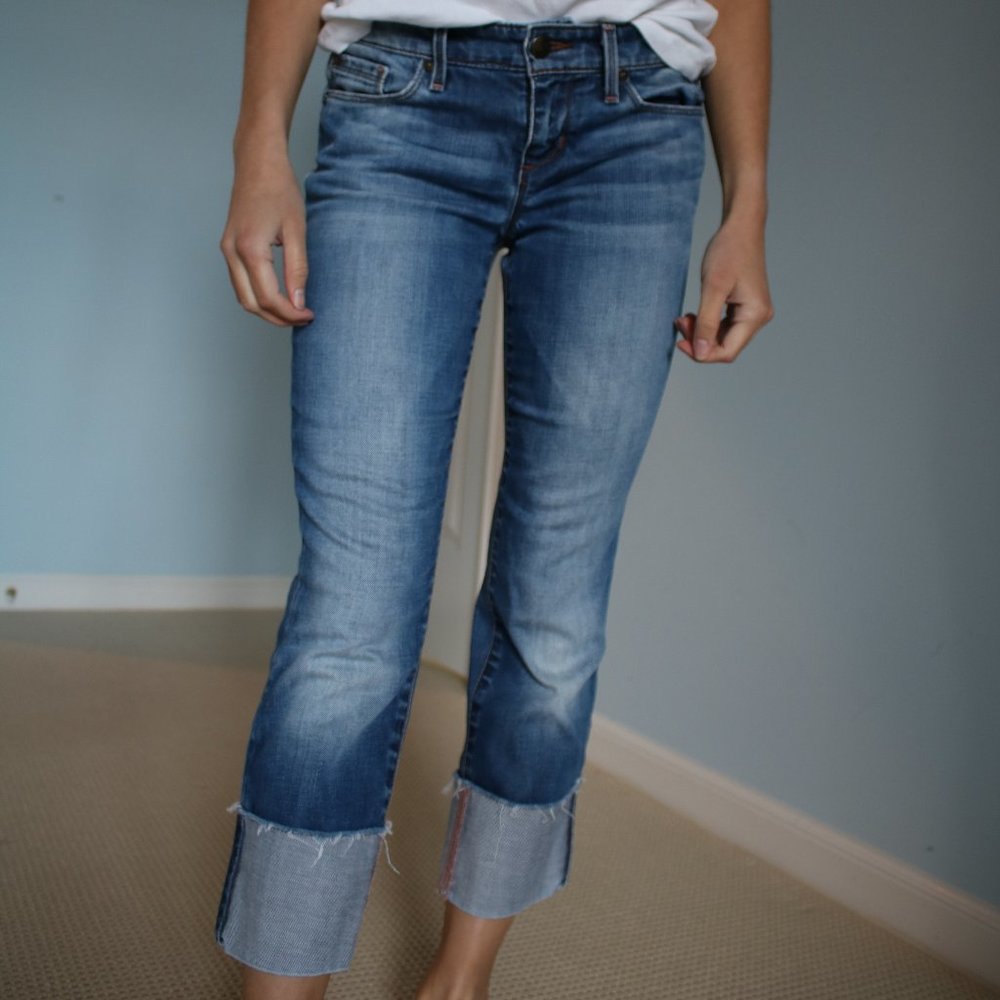 Joe's Jeans Straight Leg Cropped Jeans